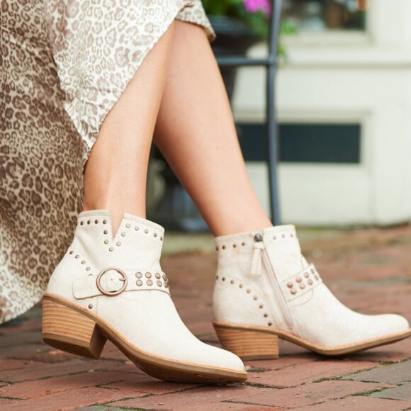 new SOFFT Allene Western Comfort Booties in Brick 255 3S3 - Picture 6 of 9